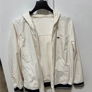 Tommy Hilfiger Cream Hooded Jacket